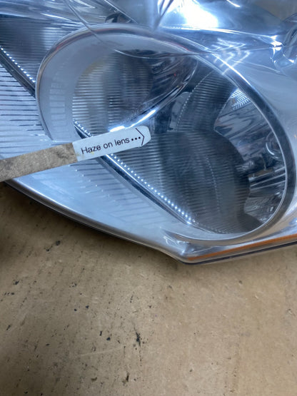 Sedan 2010 2011 2012 Nissan Altima Left Driver Side Headlight AC8461 DW4