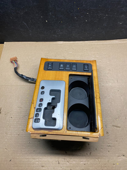2008 to 2010  Infiniti QX56 Center Console Shifter Bezel Woodgrain J4851 DG0