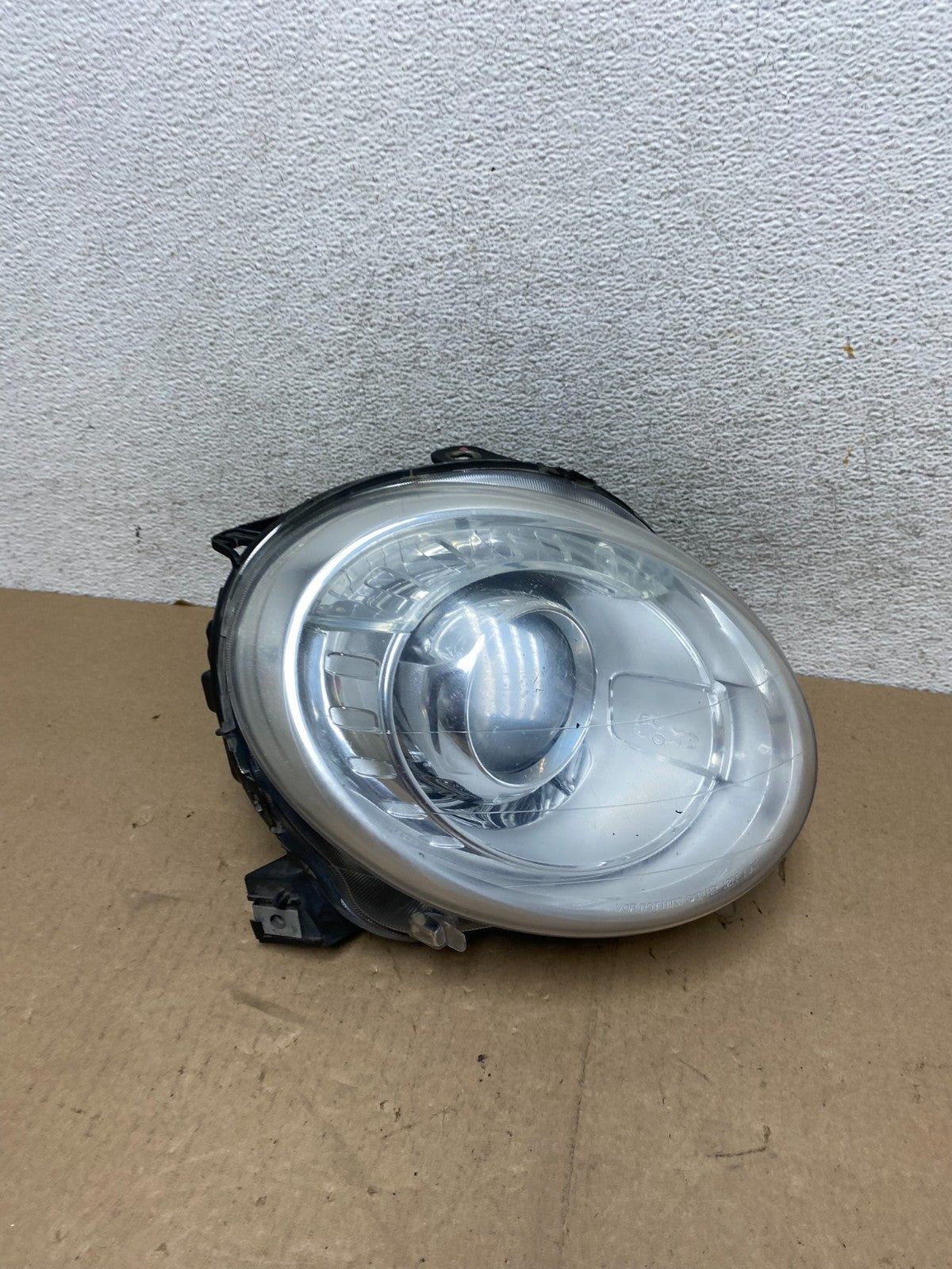 2012 to 2017 Fiat 500 Right Passenger RH Halogen Headlight AG4616 DW2