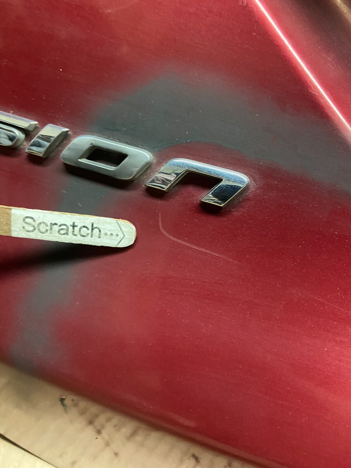 2013 to 2016 Ford Fusion Trunk Tail Gate Panel Molding License Trim OEM E4706 DG3