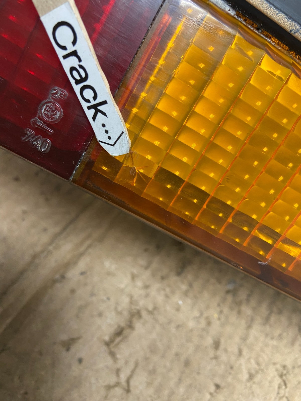 1982 to 1992 Chevrolet Camaro Left Driver Side Tail Light AA8296 DW5