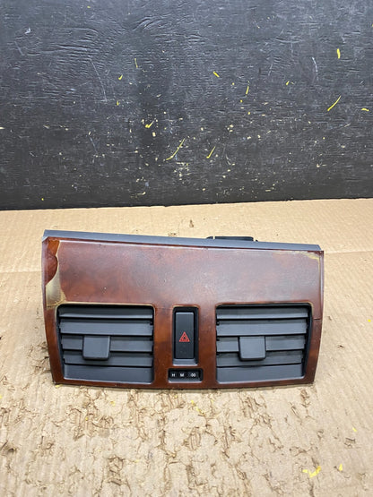 2010 to 2013 Mazda 3 Center Dash Hazards Air Vent Cover Clock Switch v7315 DG0