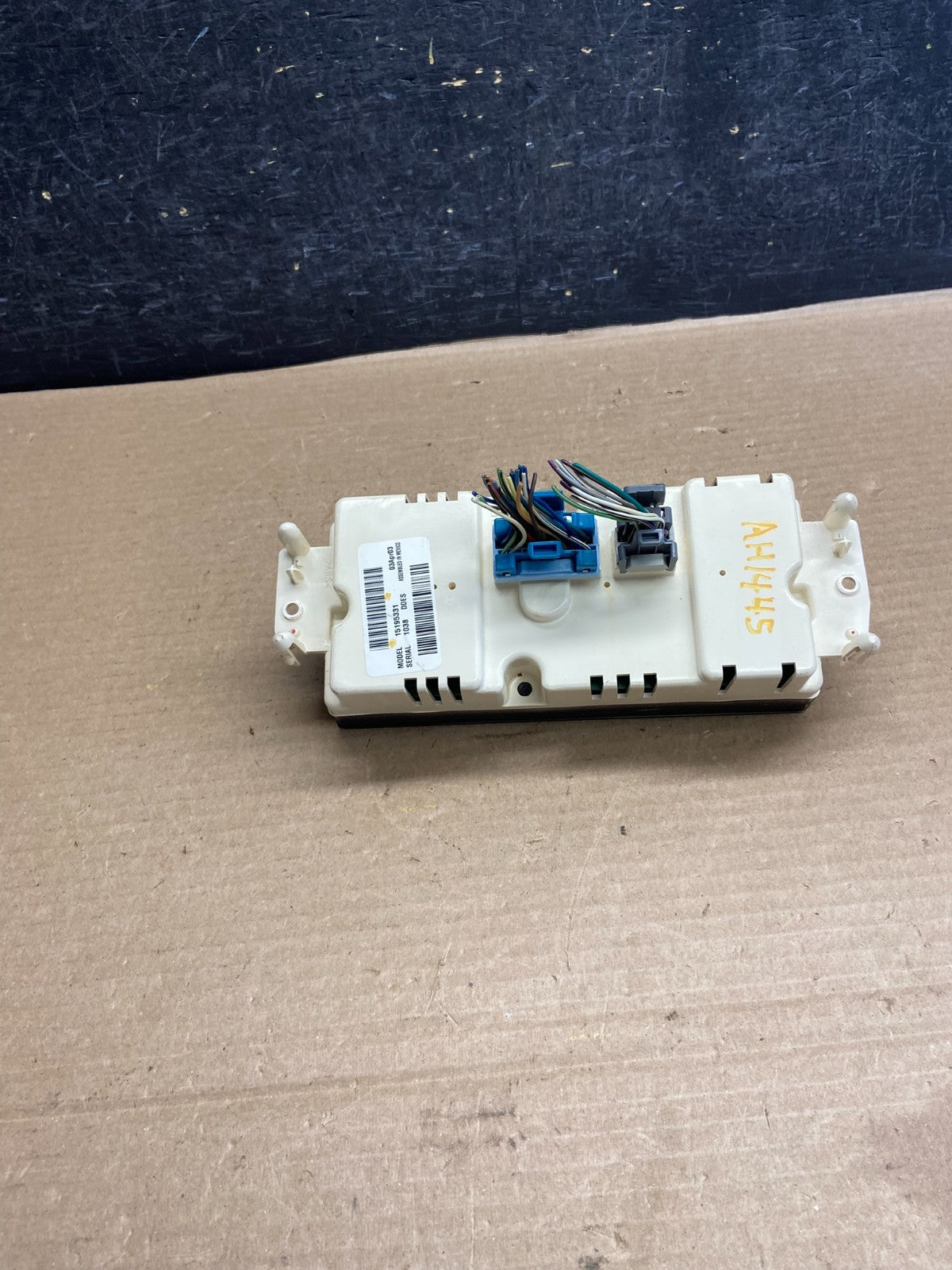 2003 to 2006 Chevrolet Silverado HVAC Heater Climate Control Module AH1445 DG4