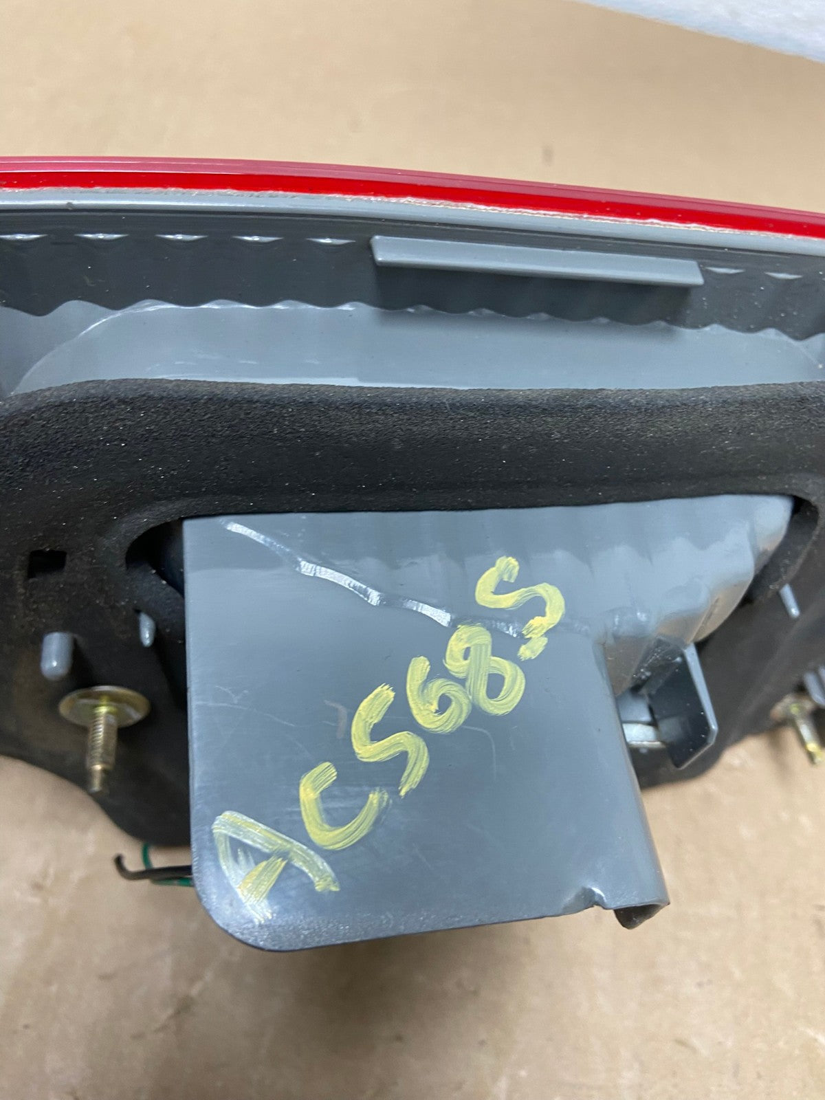 2003 to 2004 Honda Accord Sedan Right Passenger Inner Tail Light OEM AC5685 LK7
