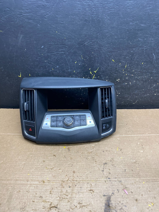 2009-2014 Nissan Maxima Center Console Climate Control Radio Bezel OEM W9709 DG0