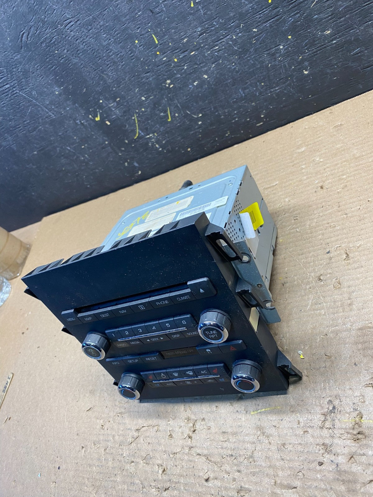 2010 Lincoln Mkz Radio Navigation Hvac Climate Control Panel S6778 DG2