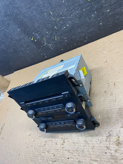 2010 Lincoln Mkz Radio Navigation Hvac Climate Control Panel S6778 DG2