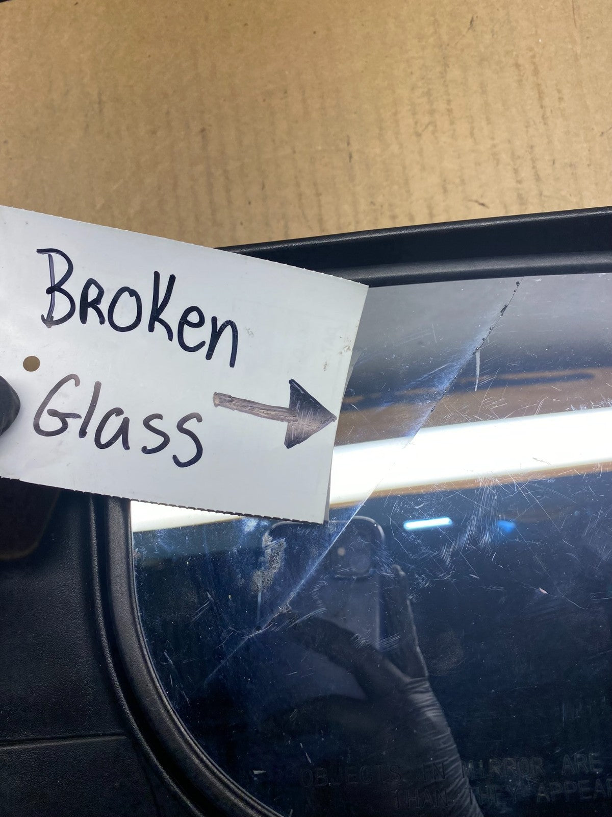 2004 to 2015 Nissan Armada Right Passenger Turn Signal Door Mirror AG7148 DW6
