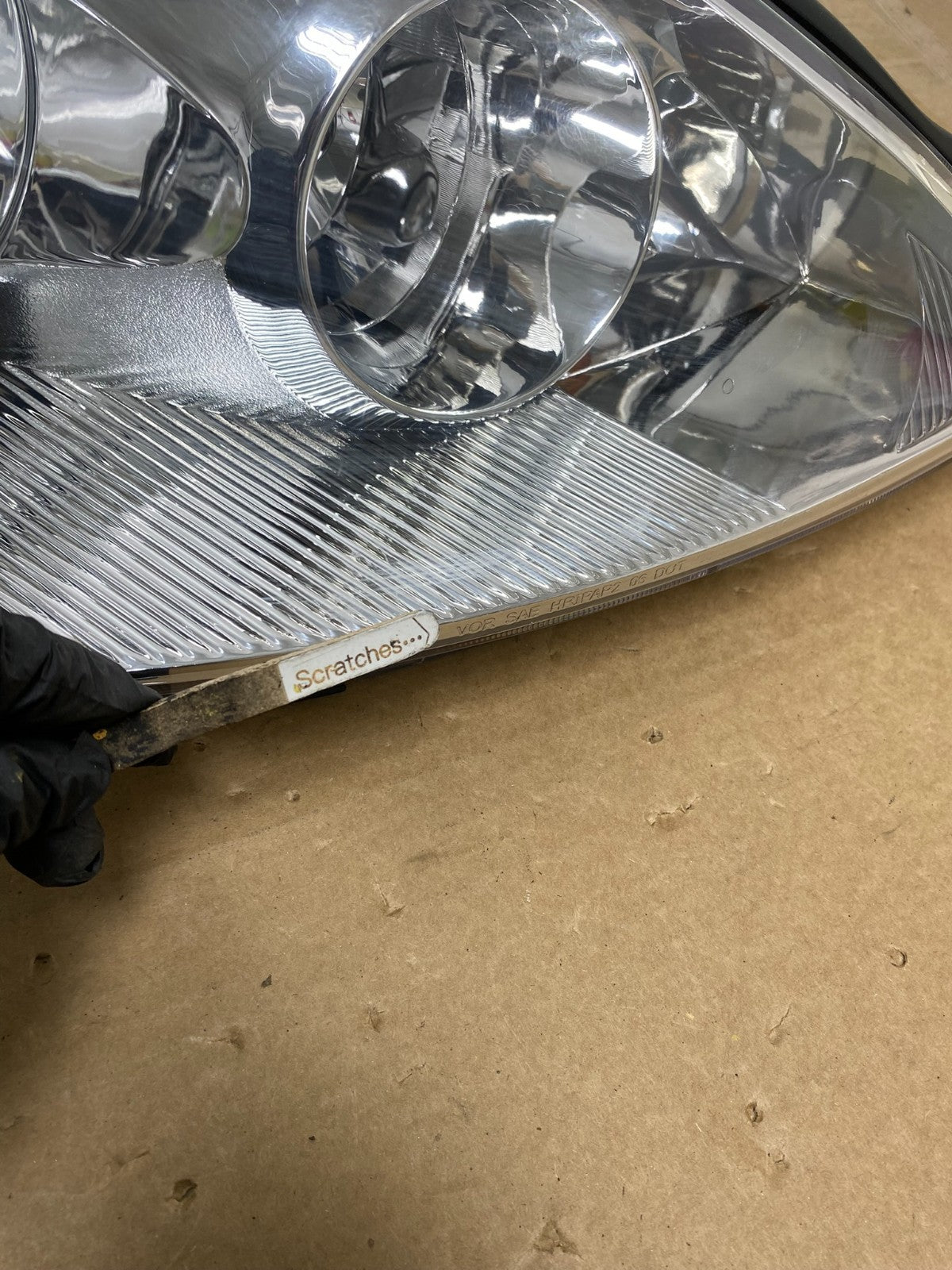 2006 to 2010 Toyota Sienna Right Passenger Rh Side Headlight Halogen AH8248 DW4