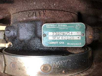 1994 to 2000 Detroit Diesel Turbochargers Turbo Honeywell Series 8.5L H15579