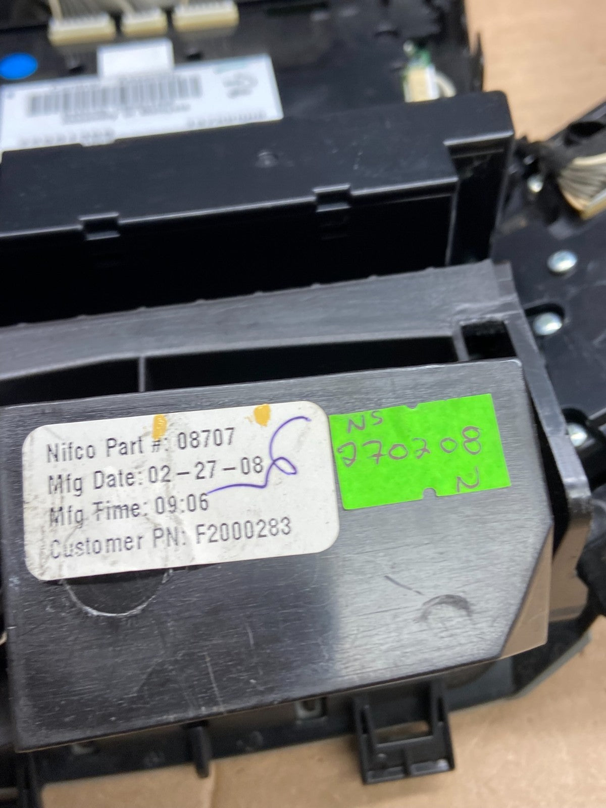 2008-2012 Cadillac CTS A/C Heater Radio Climate Control Panel Bezel OE AF1842 DG5