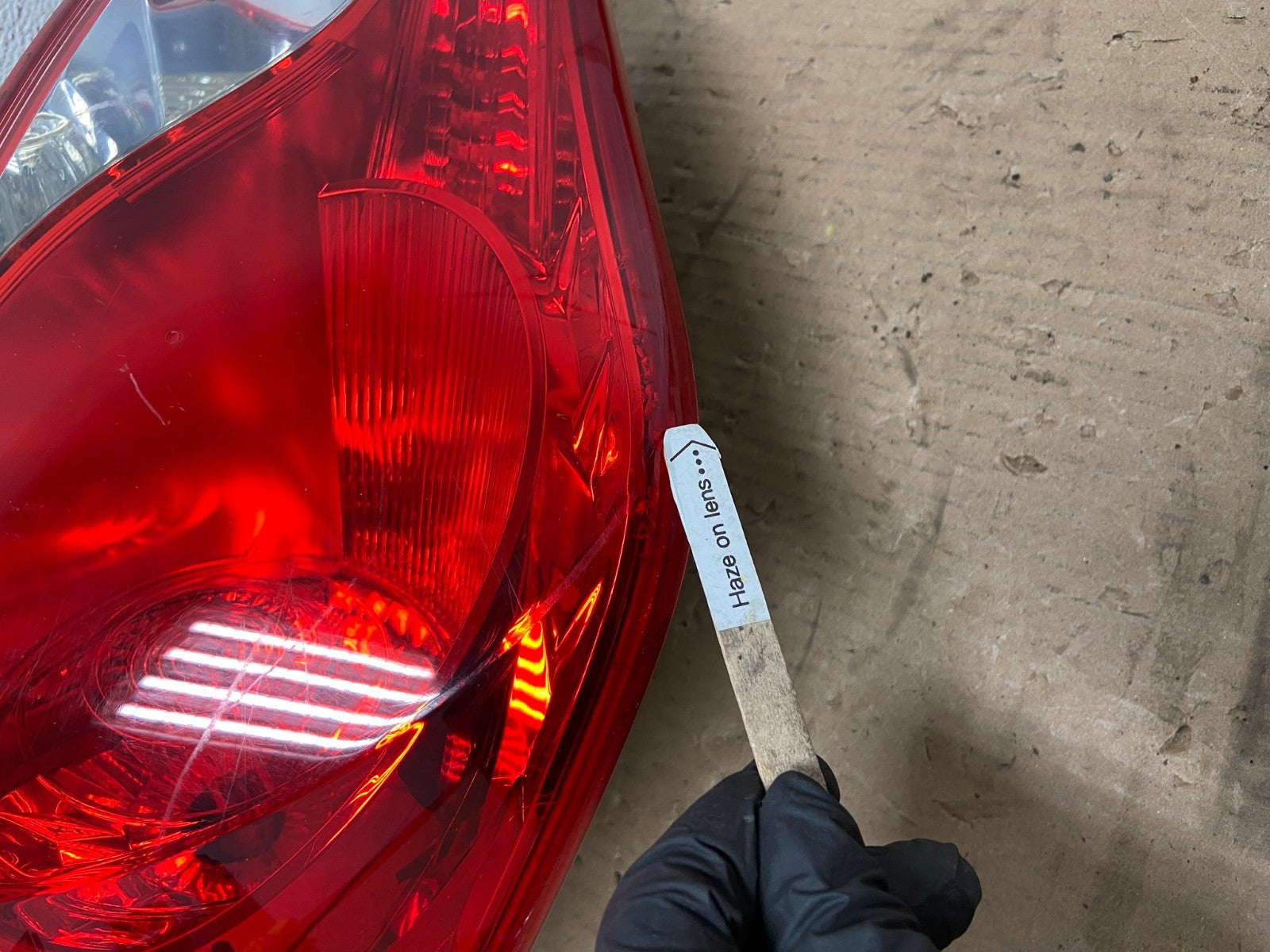 2011 2012 2013 Hyundai Sonata Left Driver LH Side Tail Light AD7765 LK6