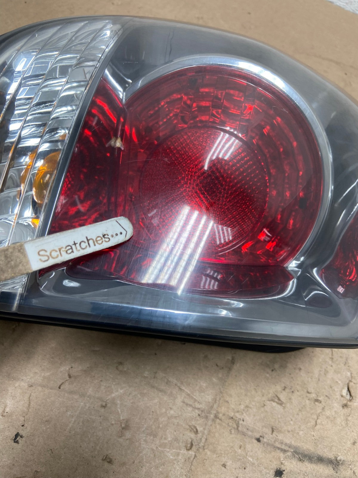 2001 2002 2003 Lexus Rx300 Left Driver Lh Side Tail Light AG5477 LK3