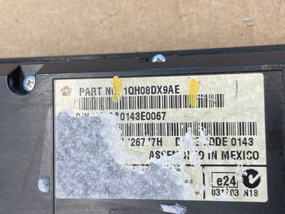 2011 to 2014 Dodge Charger Audio Climate Control Panel  ab8864 DG6