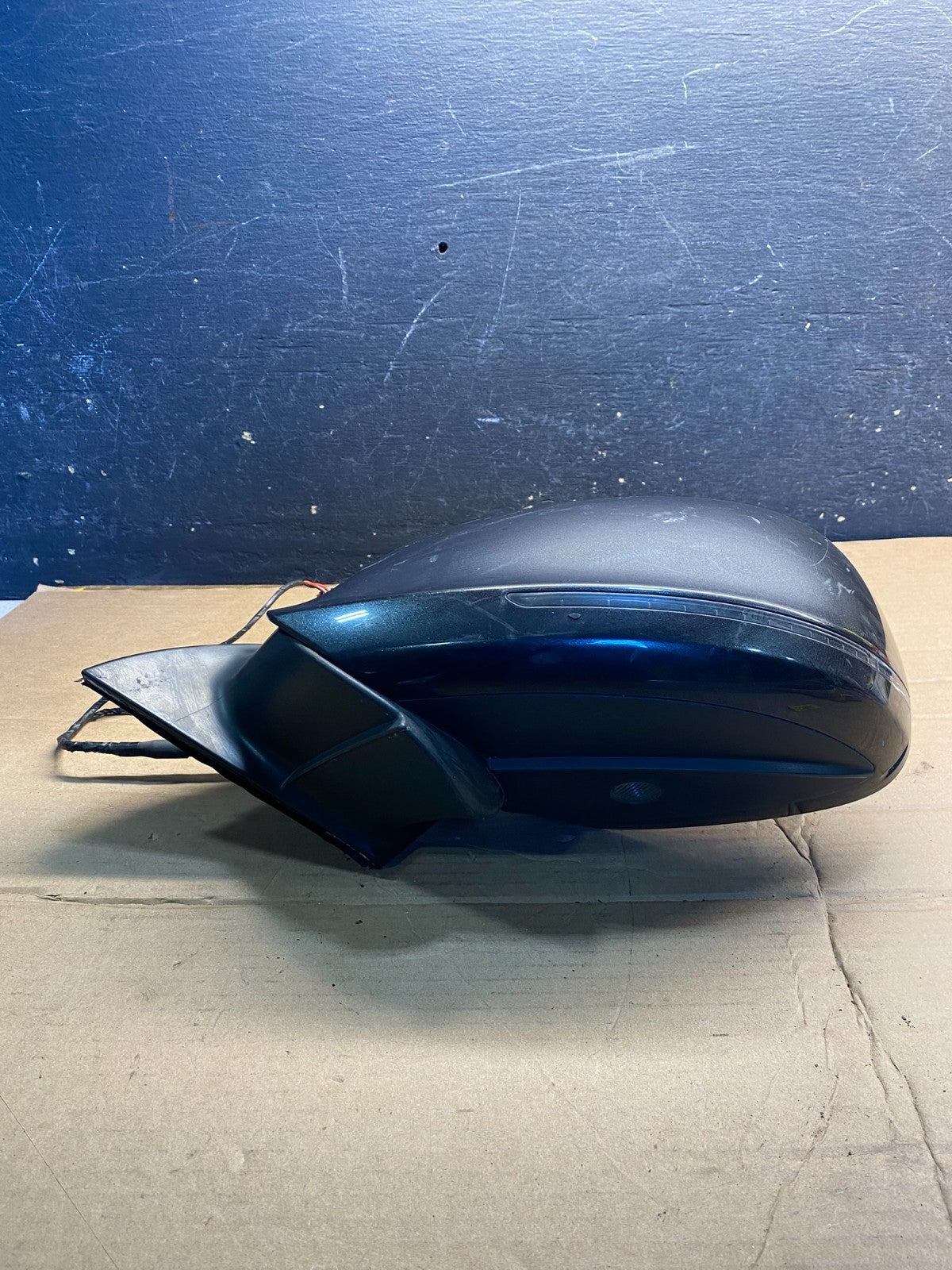 2007 to 2009 Audi Q7 Left Driver Lh Side View  Door Mirror Oem AA5568 MS3