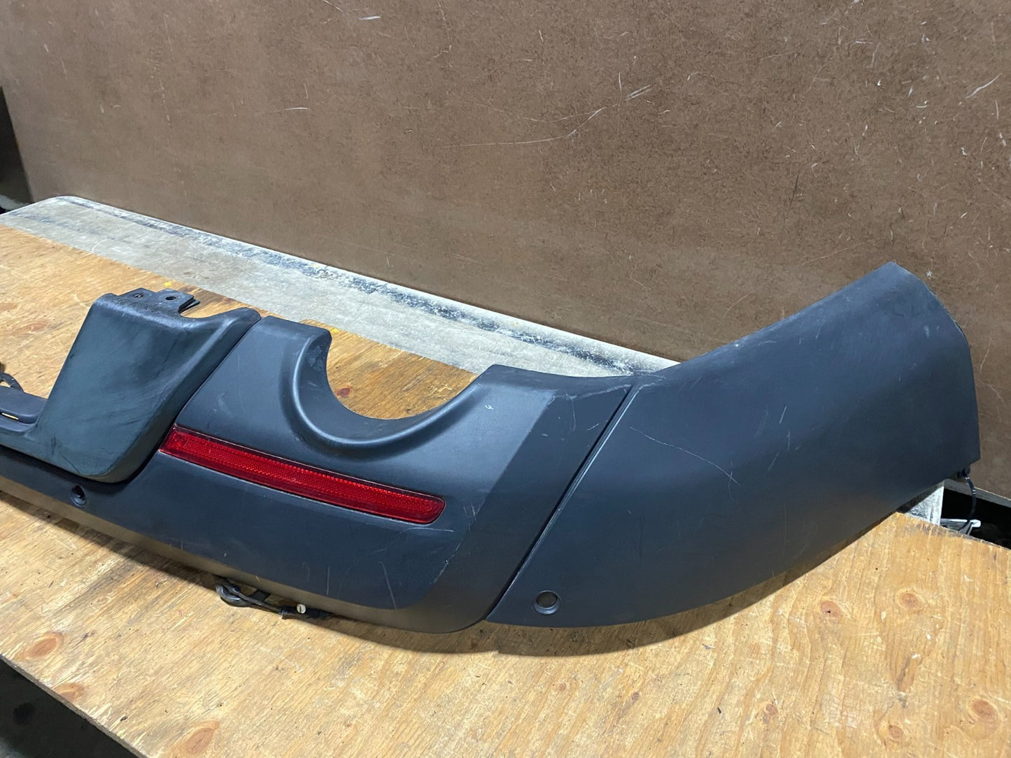 2011 to 2015 Ford Explorer Rear Bumper Cover With Parking Aid V7199 PS3