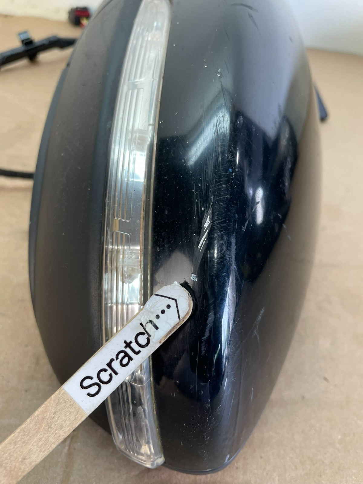 2009 - 2012 Volkswagen Eos Left Driver LH Power View Door Mirror AG7875 DW6