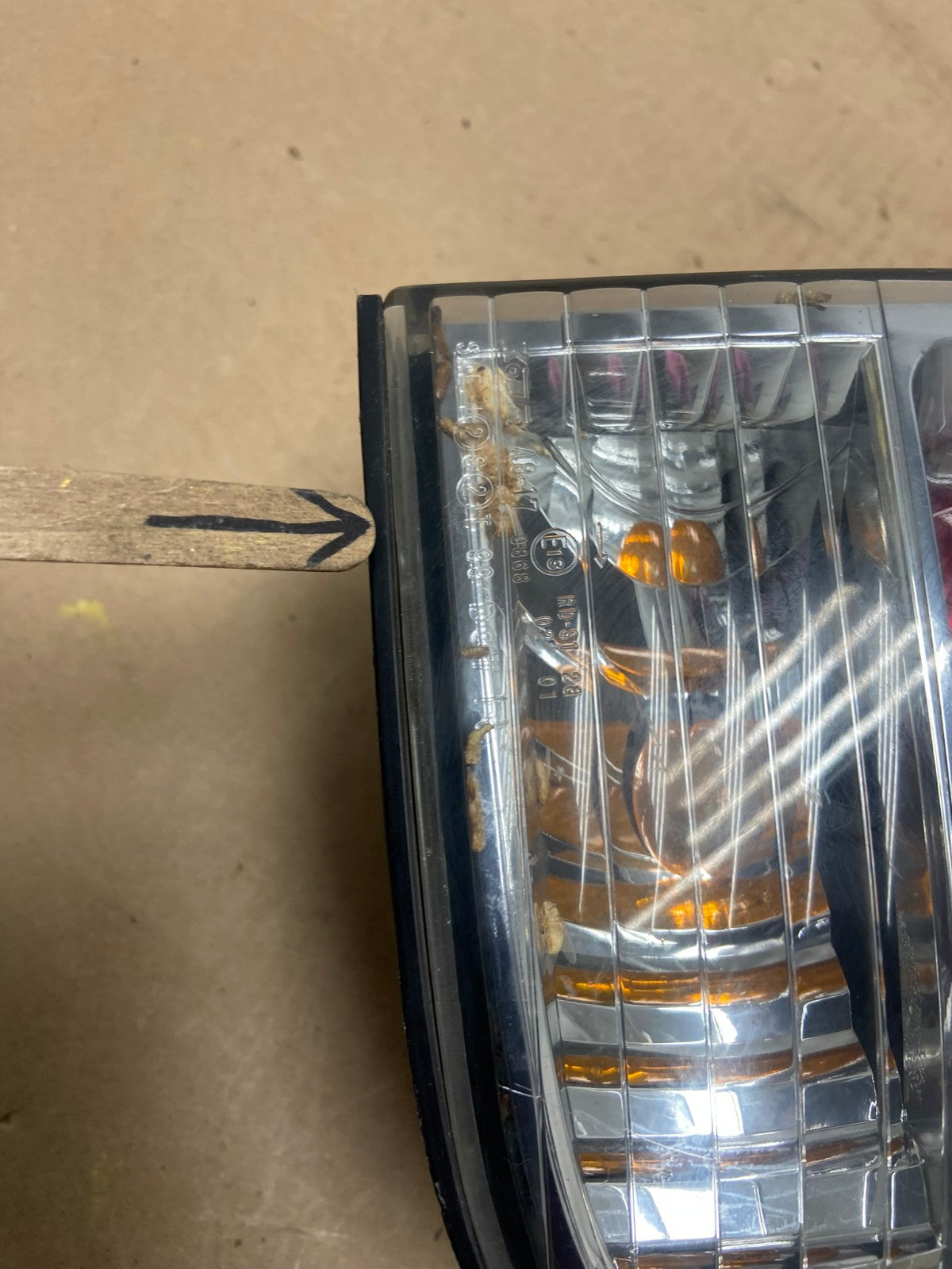 2001 2002 2003 Lexus Rx300 Right Passenger Rh Side Tail Light AG4645 LK4