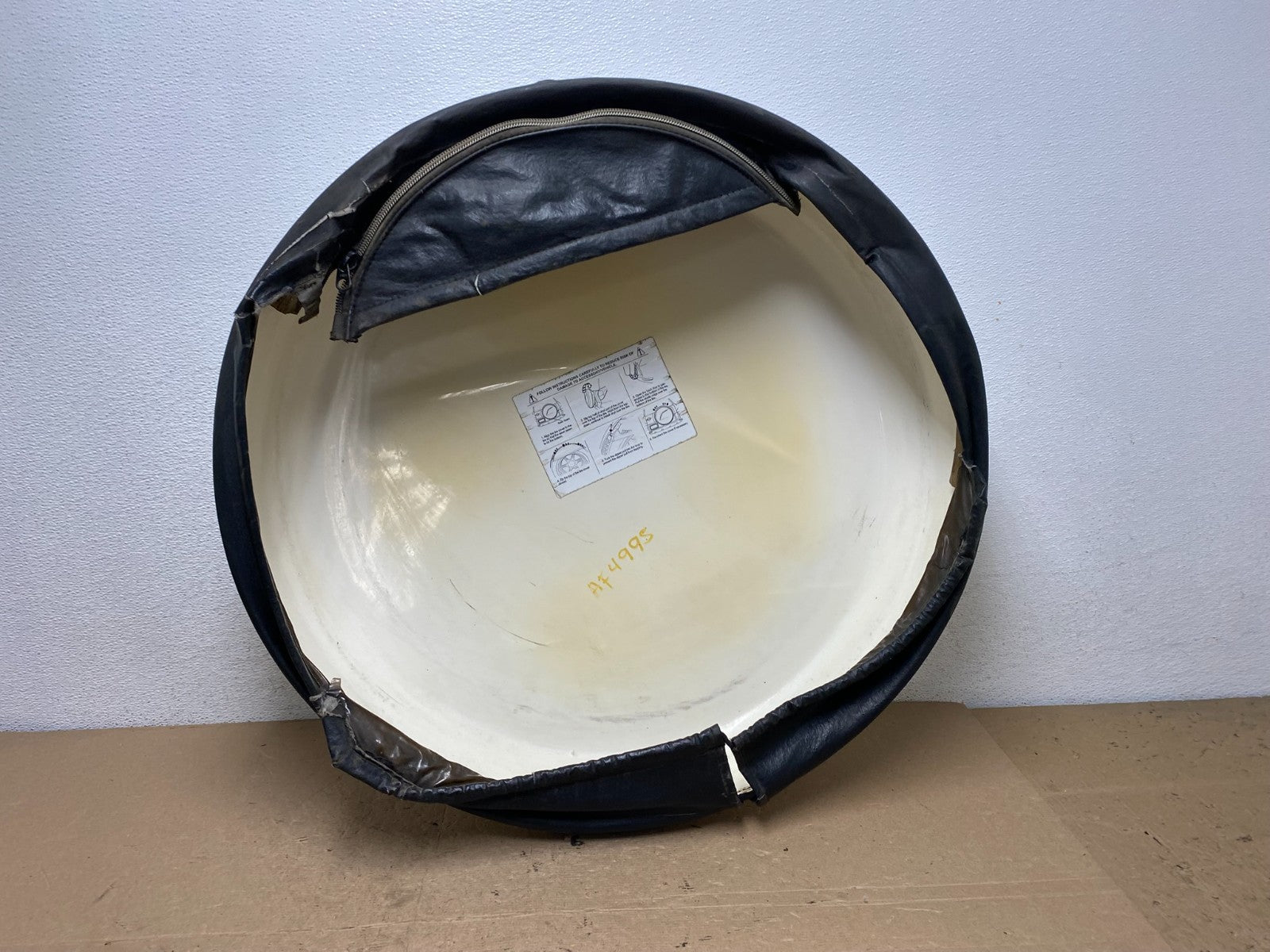 2006 to 2012 Toyota RAV4 Spare Tire Cover Hard Cover Shell AF4995 DW5