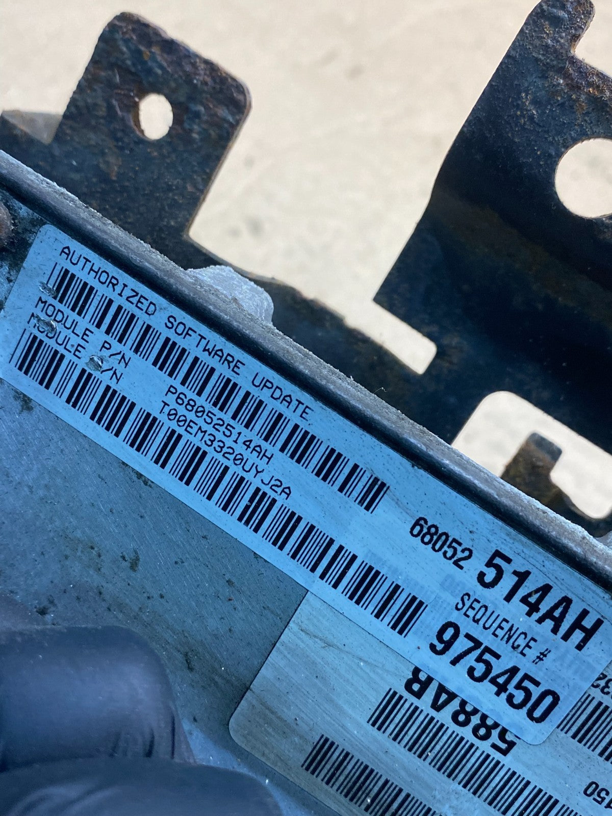 2011 Jeep Grand Cherokee 3.6L ECM ECU Engine Control Computer Modul AH9899 DW2