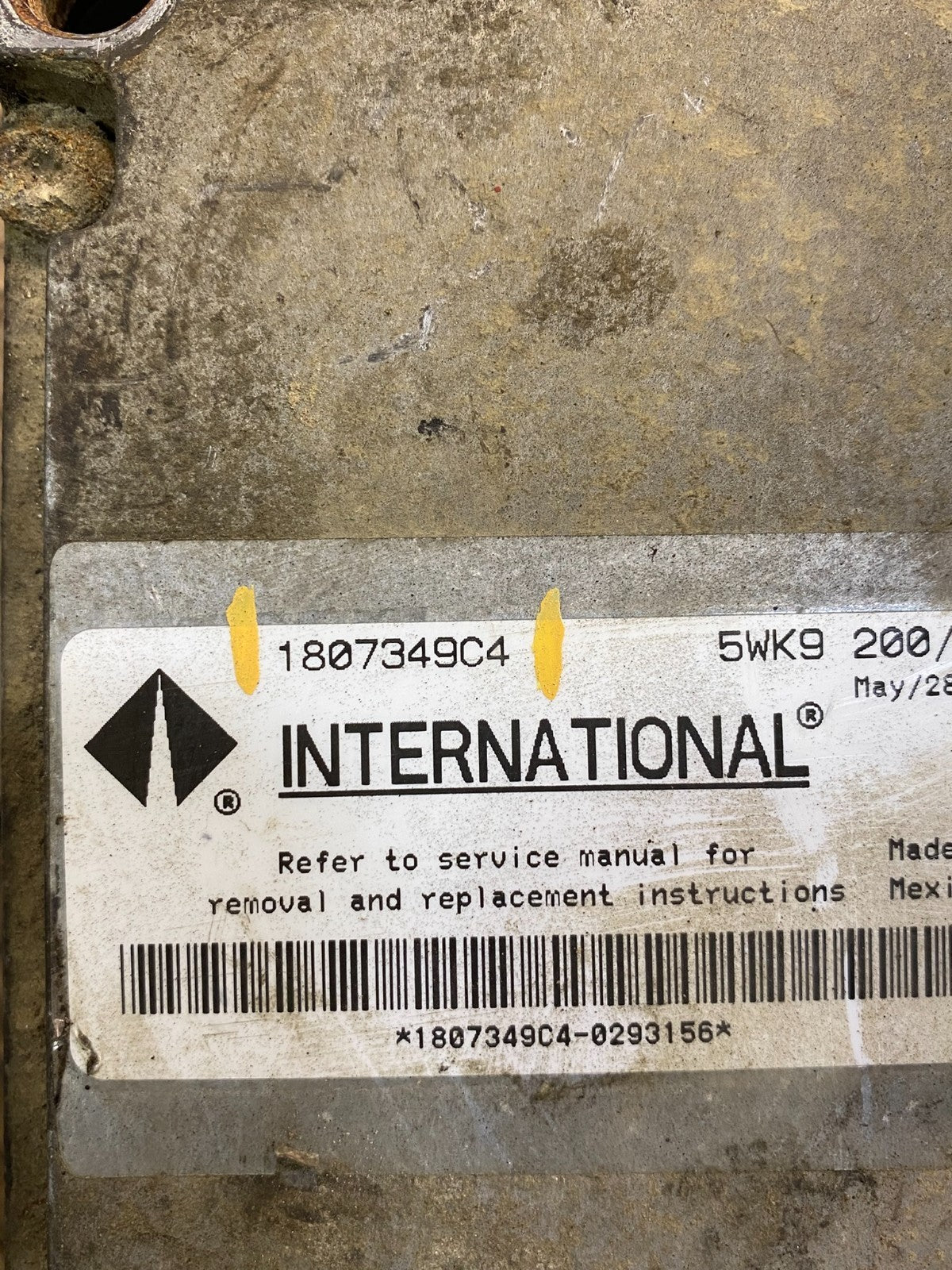 International DT466e Diesel Engine Computer ECM ECU 1874747c1 AA5474 DG2