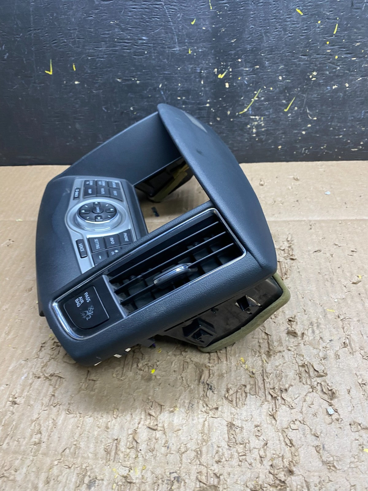 2011 2012 2013 Nissan Maxima Radio Audio Panel Control Bezel Trim  v7403 DG2