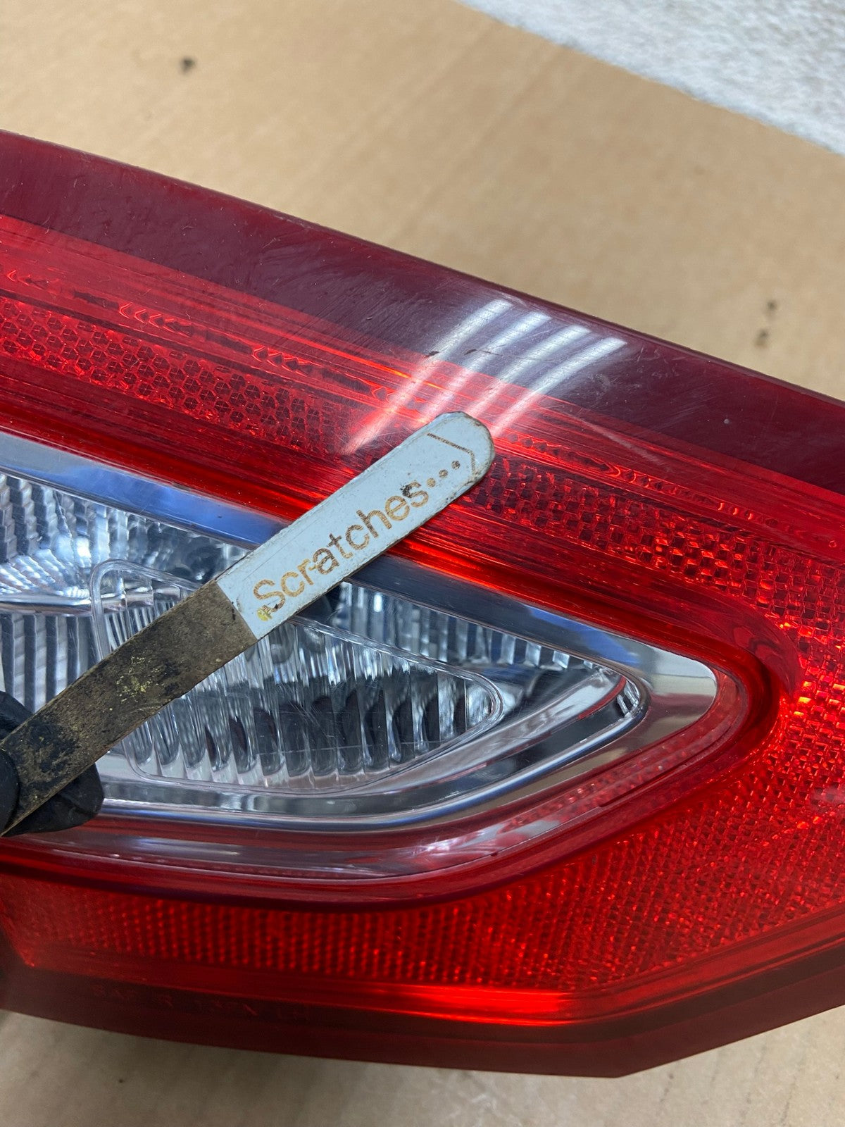 2013 to 2016 Ford Fusion Left Driver Side Tail Light Inner AI3781 LK3