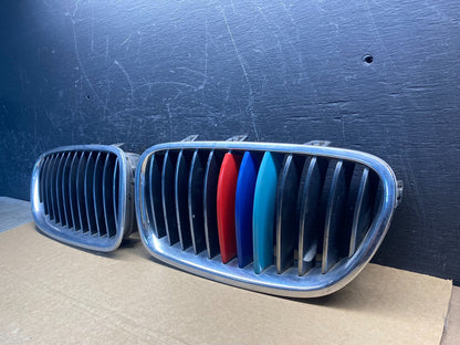 2011-2016 Bmw F10 550I 535i Front Left+Right Set Grill Grille AF6839 DG1