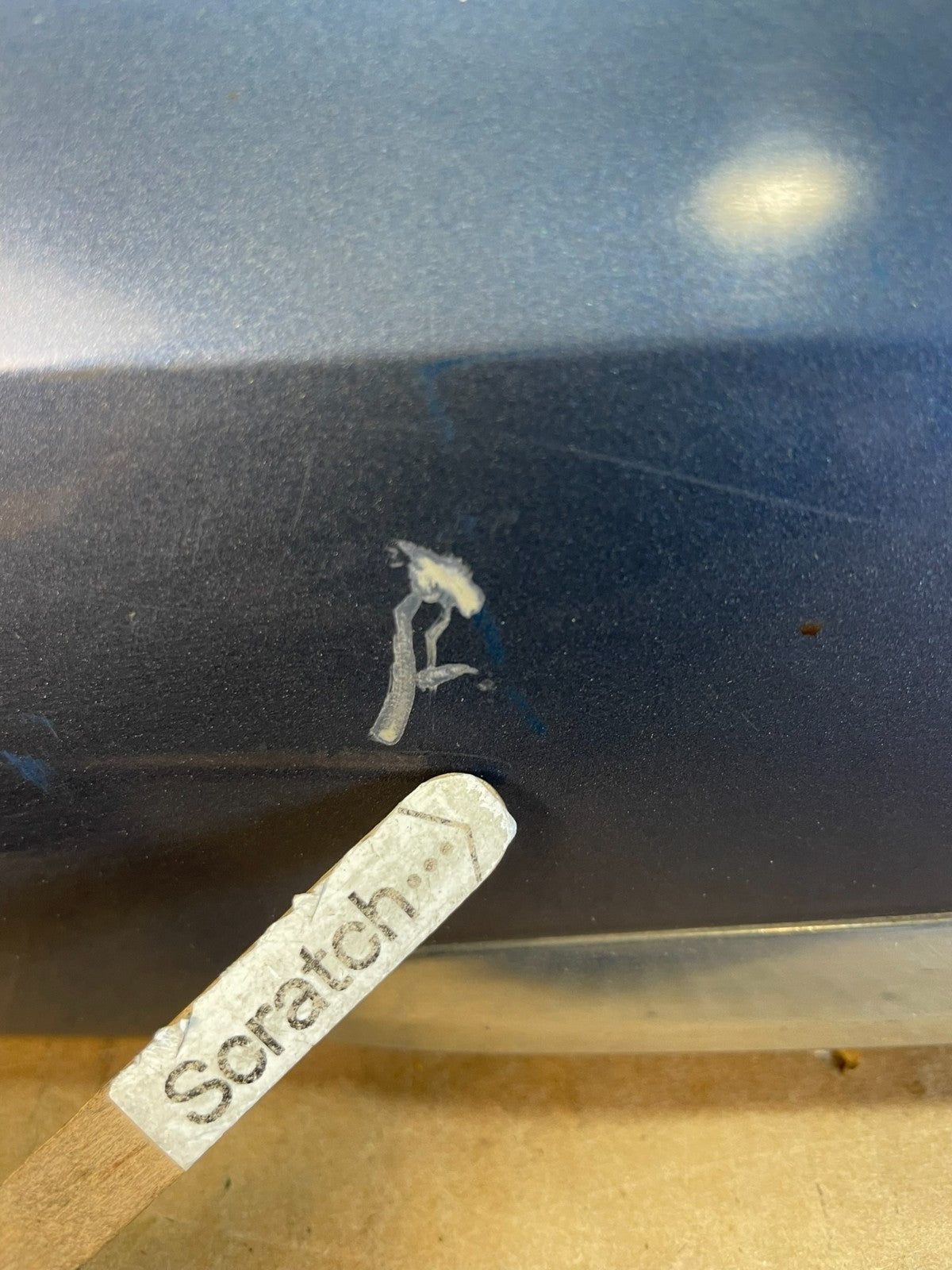 2005-2009 Subaru Legacy Outback Tail Lift Gate Trunk Finish Molding AD0126 DG3