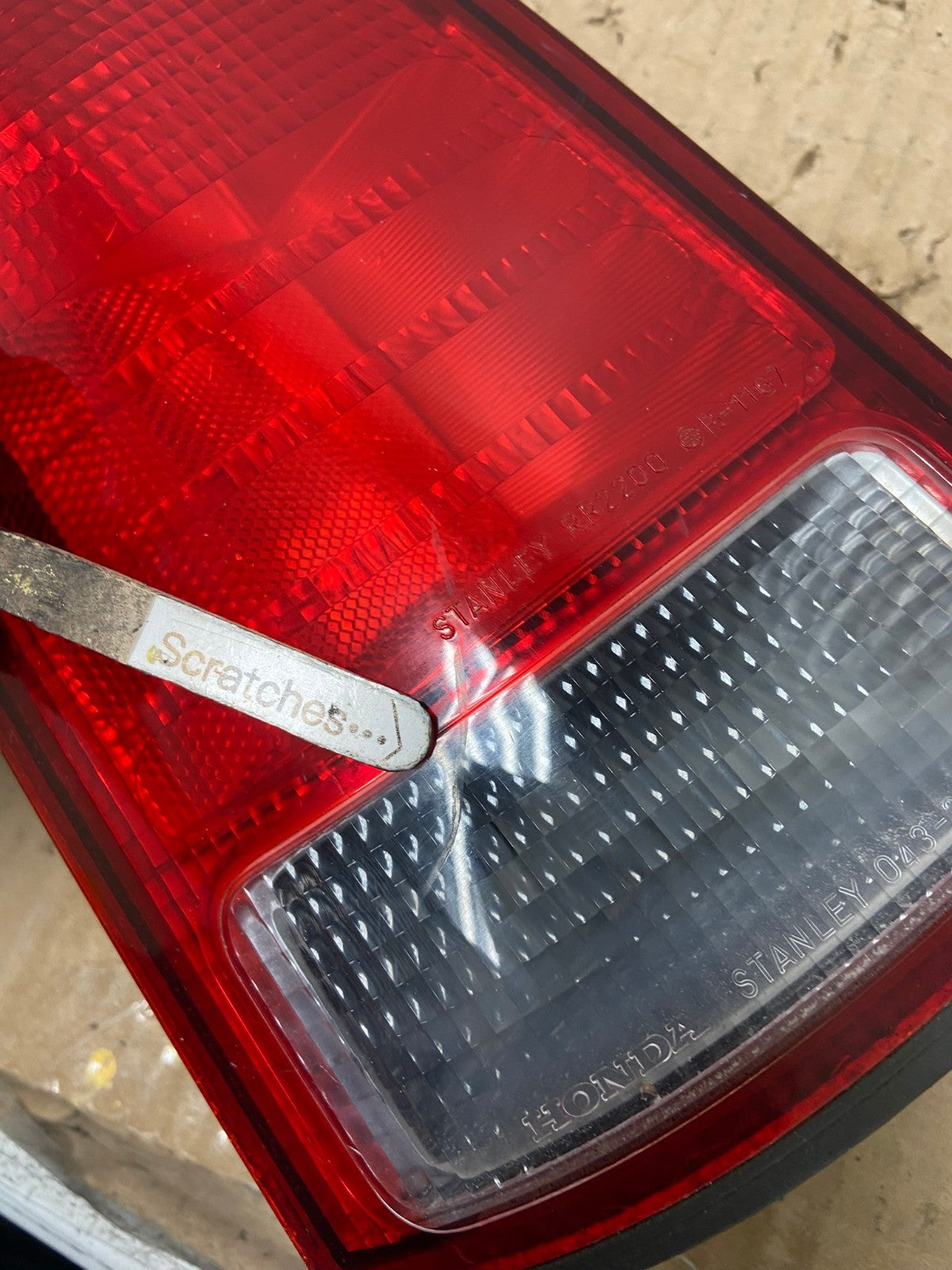 1997 1998 1999 2000 2001 Honda Crv Cr-v Left Driver Lh Tail Light AH2891 LK3