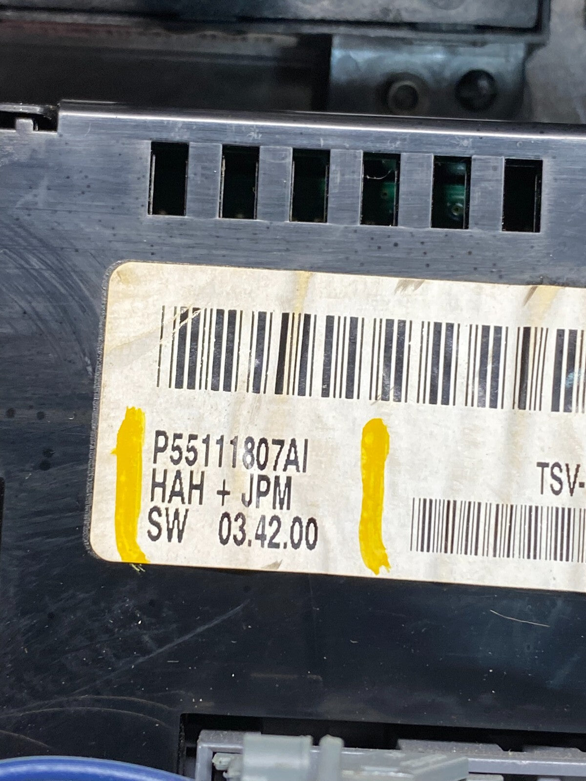 2008-2010 Dodge Grand Caravan Radio Bezel Climate Control Hea AC Heater O7068 DG6
