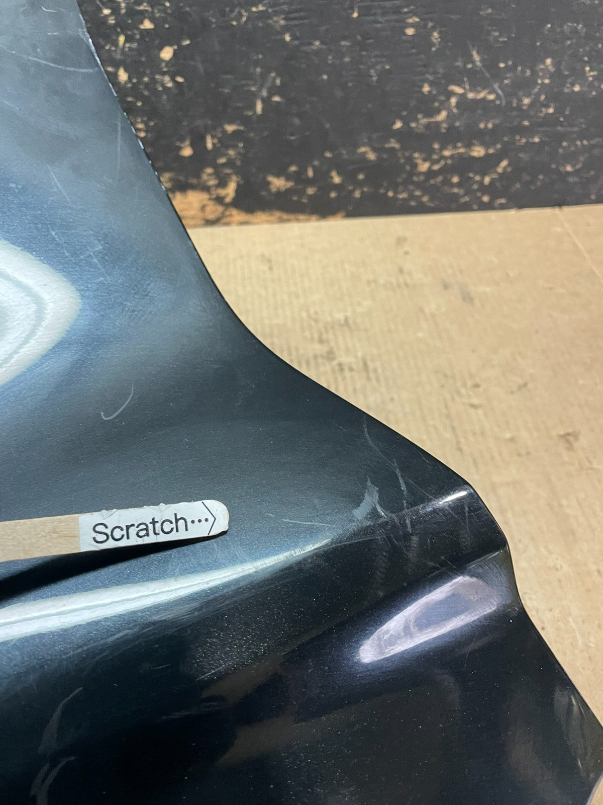 2013 to 2016 Ford Escape Rear Left Driver LH Side Bumper Cover Oem z6052 DG9