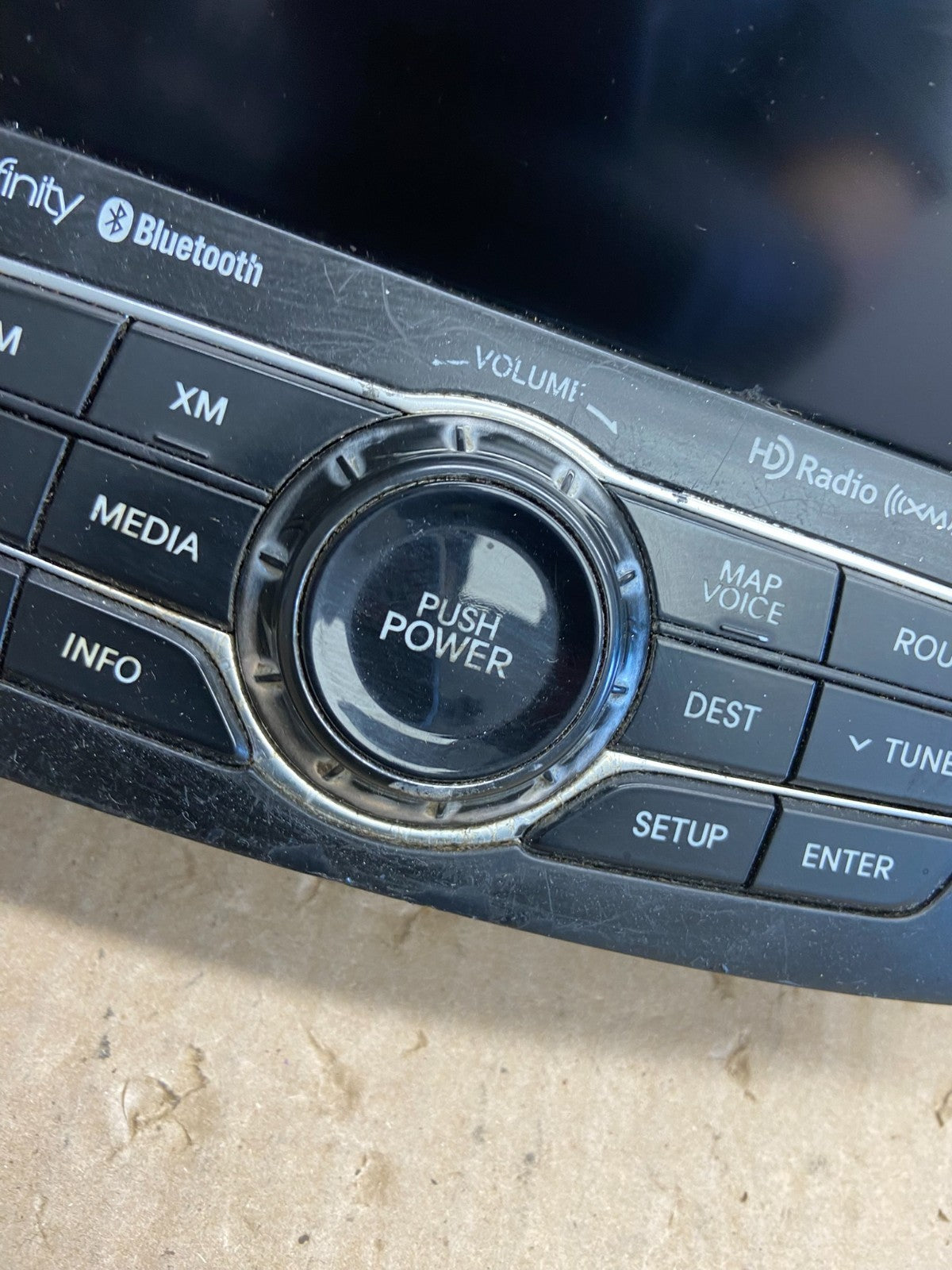 2011 to 2014 Hyundai Sonata Radio Navigation Screen Display AE1726 DG2