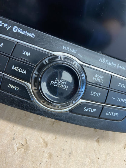 2011 to 2014 Hyundai Sonata Radio Navigation Screen Display AE1726 DG2