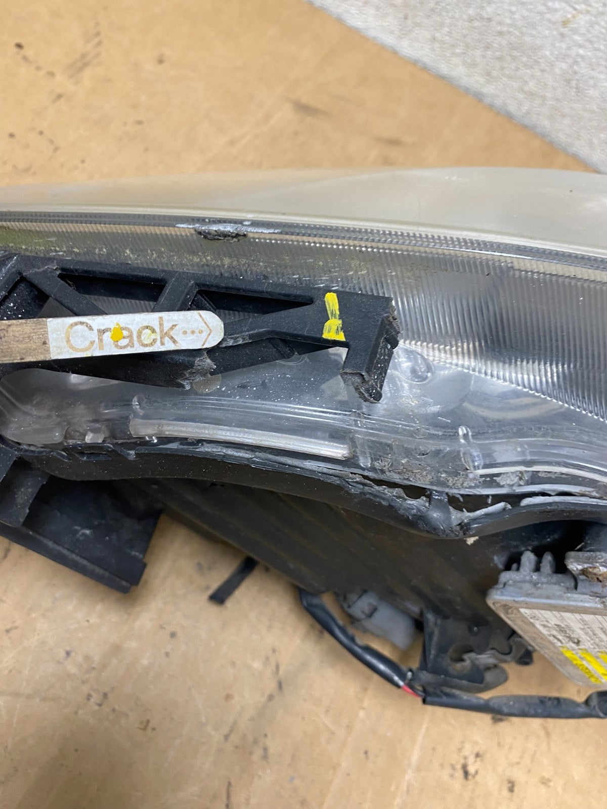2008 2009 2010 Mazda 5 Left Driver LH Side Headlight Xenon HID T2049 DW9