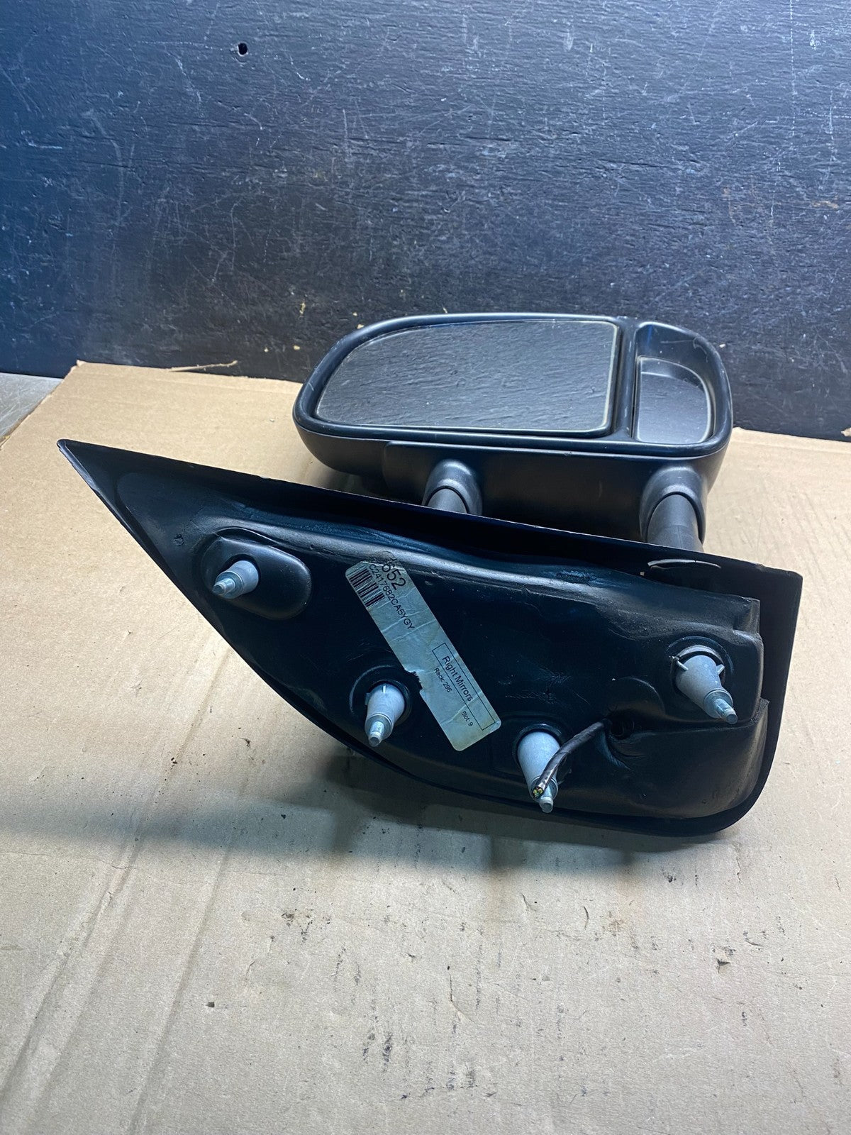 2002-2008 Ford E150 E250 Van Right Passenger Door View Two Arm Mirror AJ0514 DG4