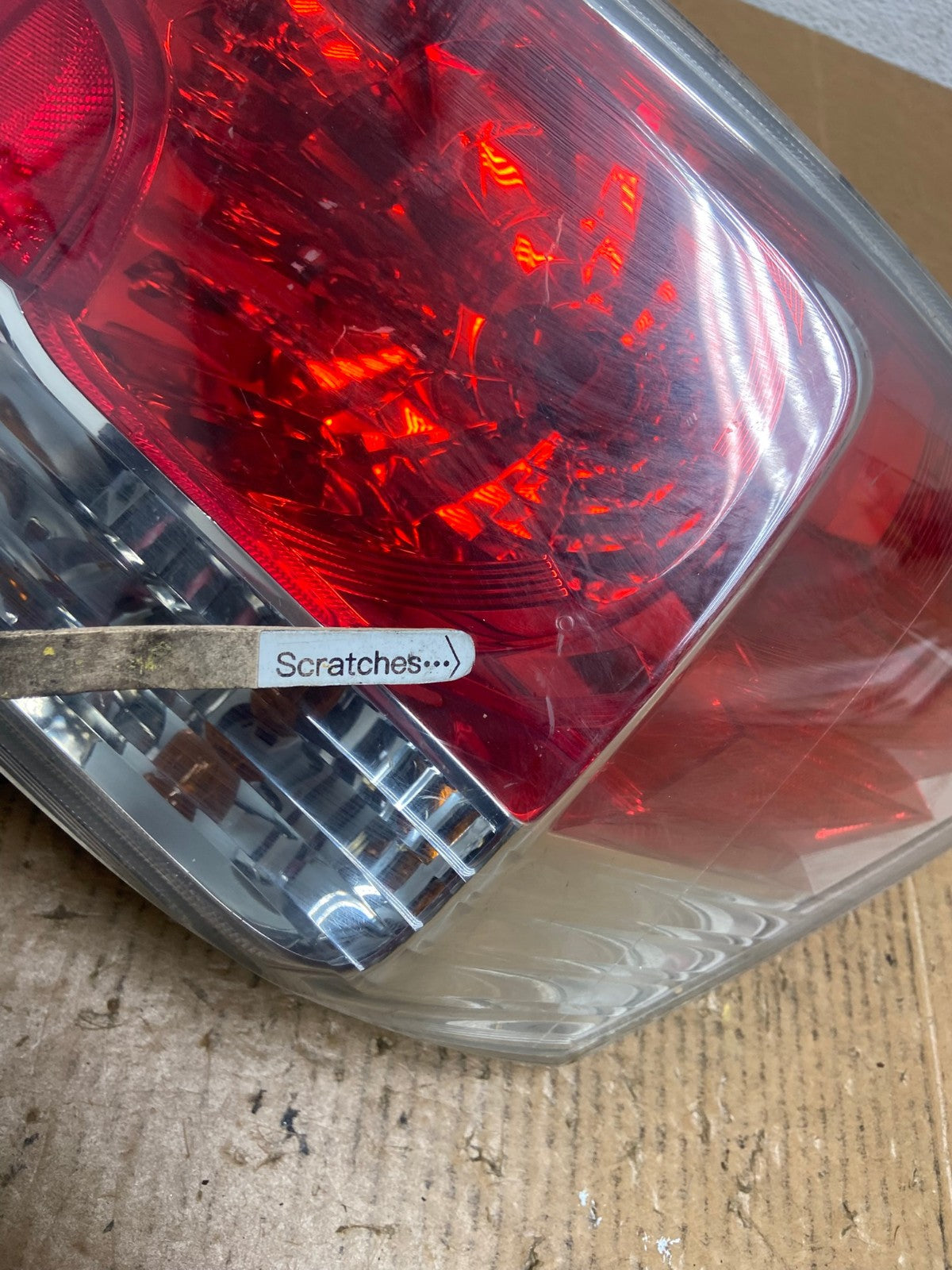 2008 to 2012 Honda Accord Sedan Tail light Right Passenger RH Side AE2846 LK3