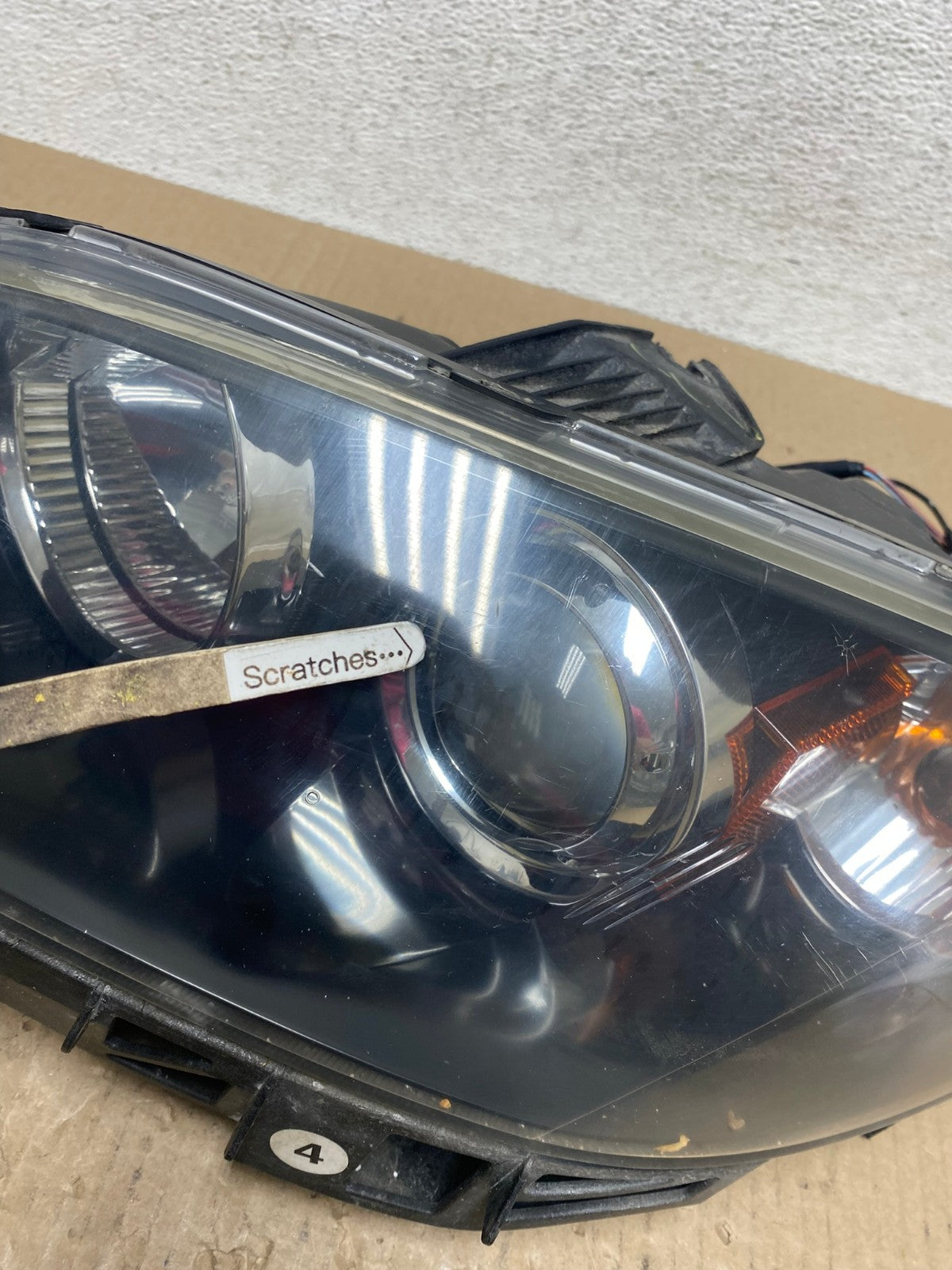 2004 to 2009 Mazda 3 Sedan Left Driver LH Side Halogen Headlight AE7118 LK3