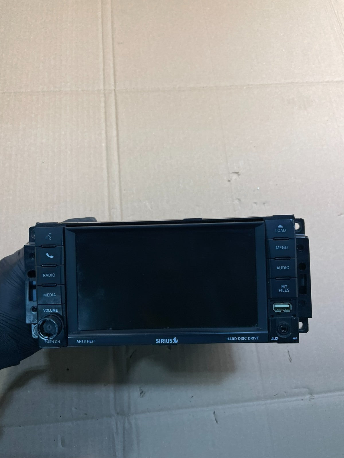 2007 2013 Jeep Dodge Chrysler Screen Display CD Player Satellite Radio V0866 DG0