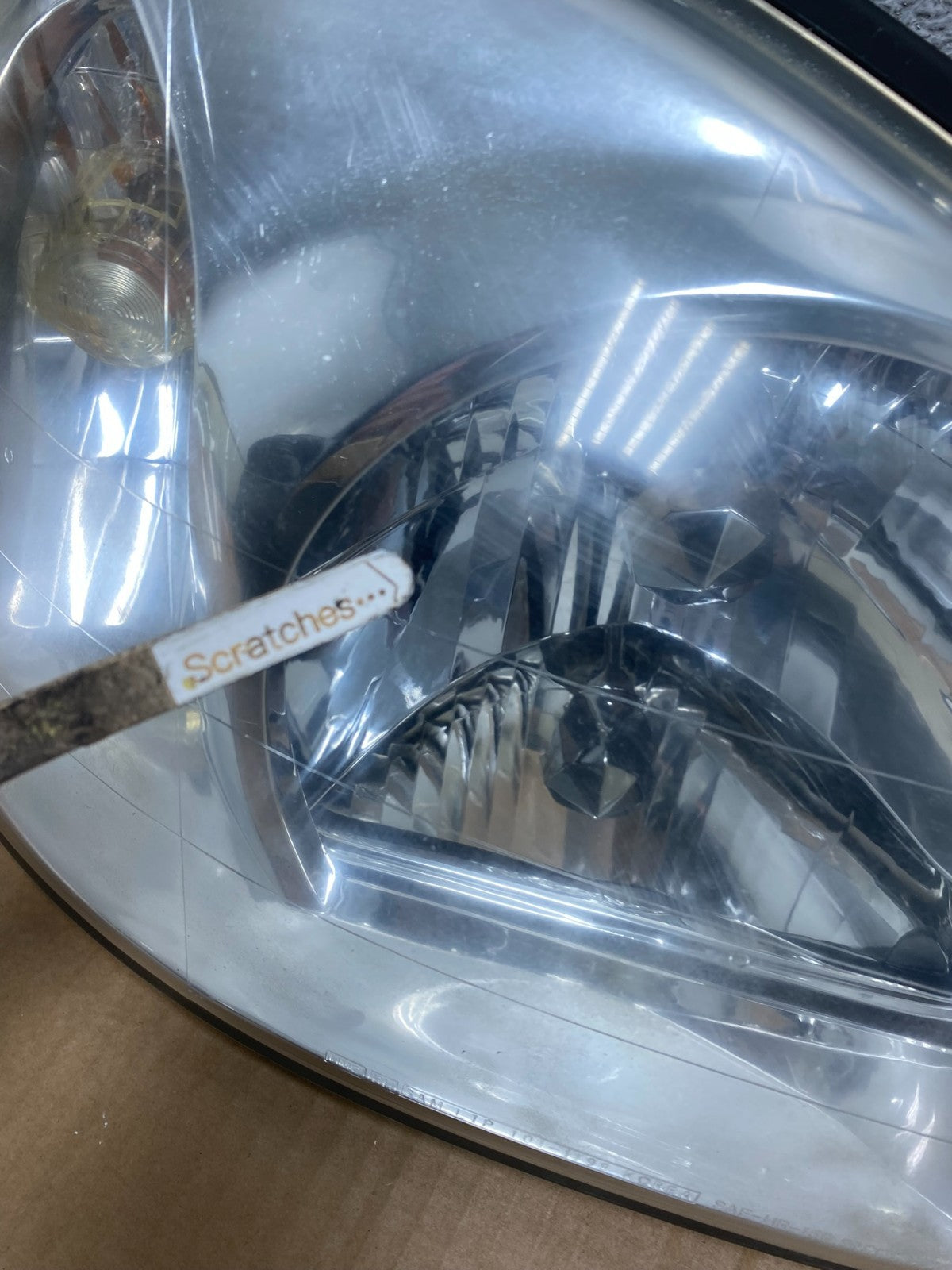 2001-2003 Hyundai Santa Fe Left+Right Headlights Halogen AI5663 DW3