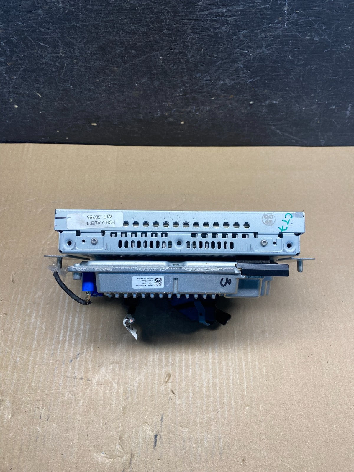 2017 Ford Explorer Radio Information Display Screen AG1819 DG1