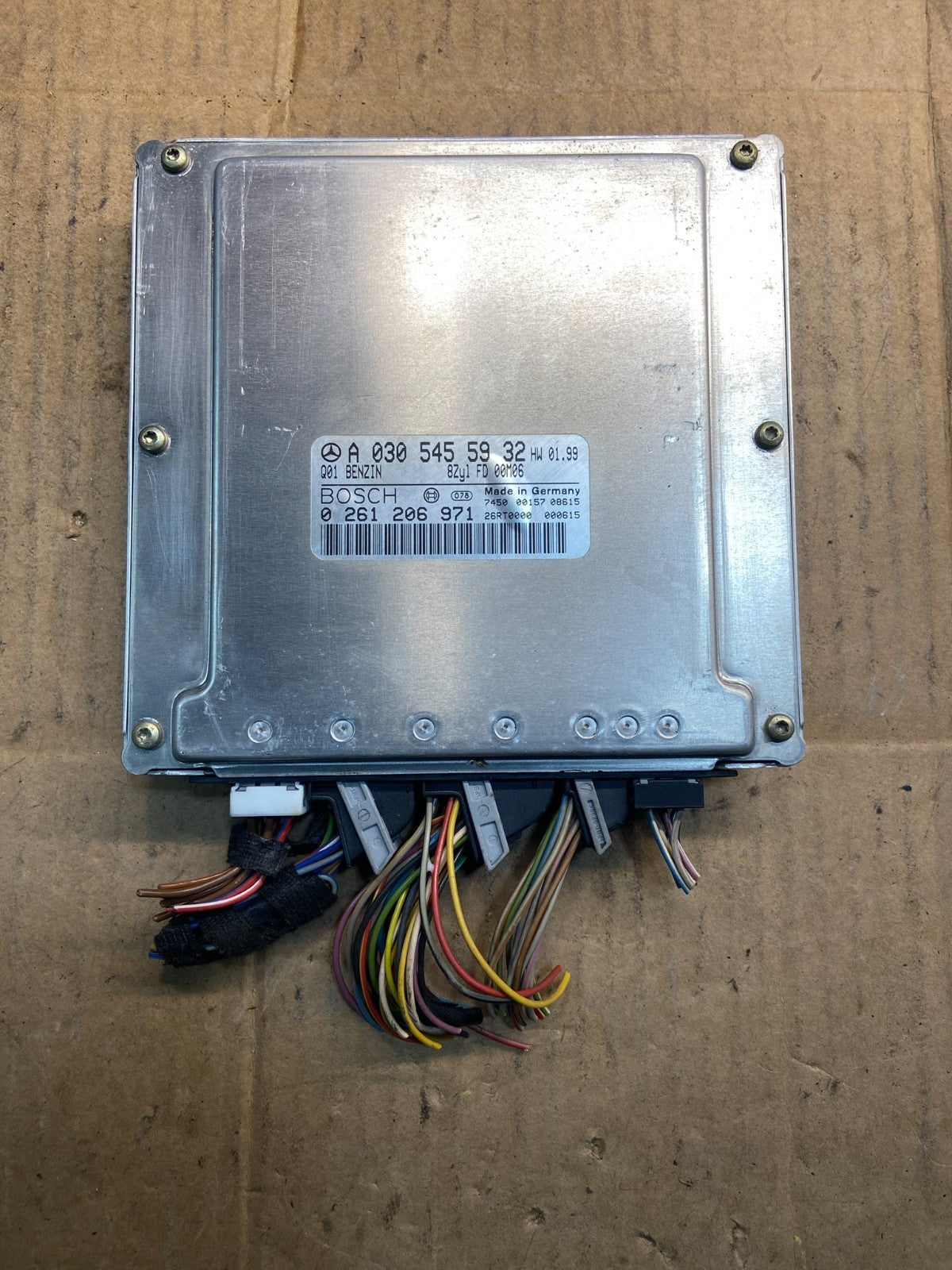 2000 to 2002 Mercedes CL500 ECU ECM Engine Control Module Unit y3894 DG1