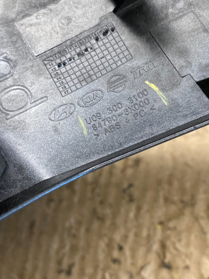 2011 to 2013 Hyundai Elantra Left Dash Center Console Trim Molding AD1900 DG6
