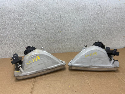 2001 2002 2003 Toyota Sienna Left+Right Side Set Headlights Halogen AA1118 DW6