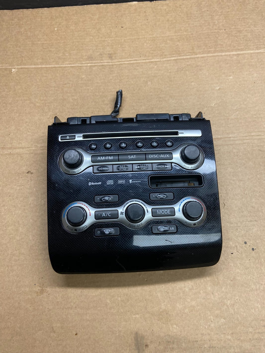 2010-2013 Nissan Maxima Center Console Climate Control Radio Bezel OEM W6430 DG0