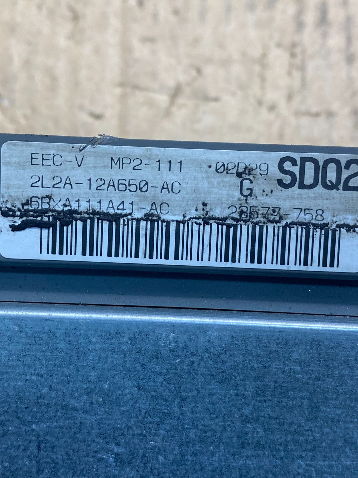 2002 Ford Sport Explorer Engine Control ECU Computer 2l2a-12a650-ac AG1752 DG2