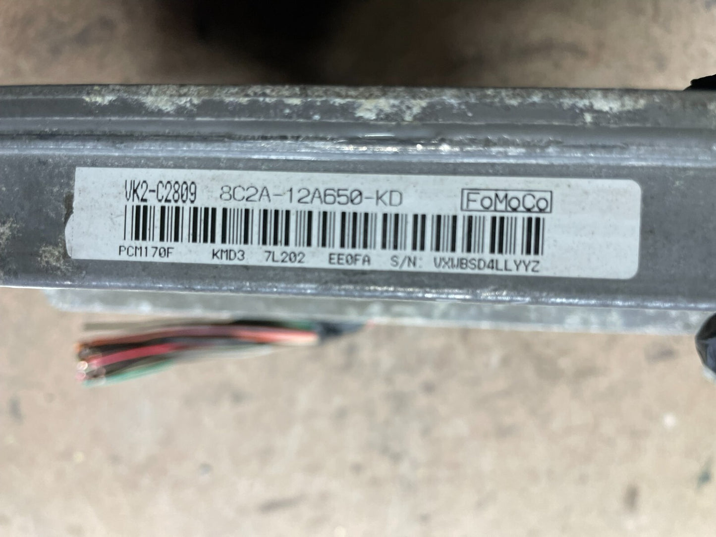 2008 Ford Van E-Series 5.4L Engine Control Module 8C2A-12A650-KD N4744 DG2
