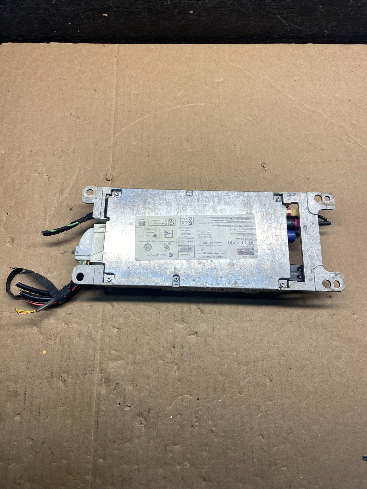 2012 to 2013 Bmw 320i Harman Becker Stereo Audio Amplifier Amp Oe AF9153 DG1