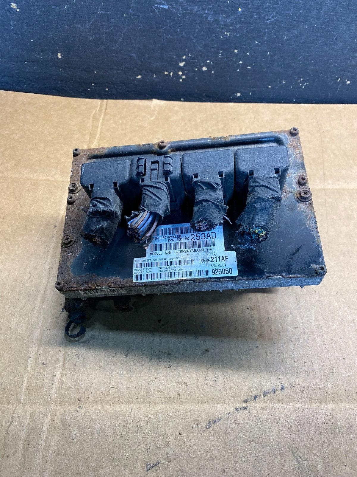 2008 Chrysler Pacifica Engine Control ECU ECM EBX Module AB3765 DG0