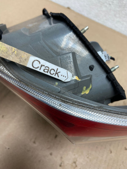 2008 to 2012 Honda Accord Sedan Tail light Right Passenger RH AG6718 LK5